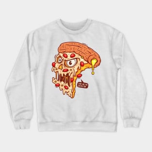 Pizza Monster Horror Crewneck Sweatshirt